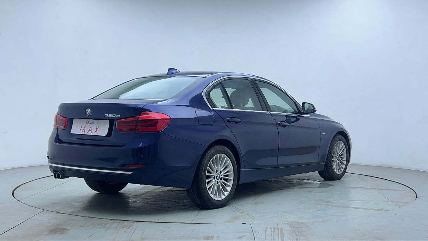 Used 2018 BMW 3 Series 320d Luxury Line Diesel Automatic exterior RIGHT REAR CORNER VIEW