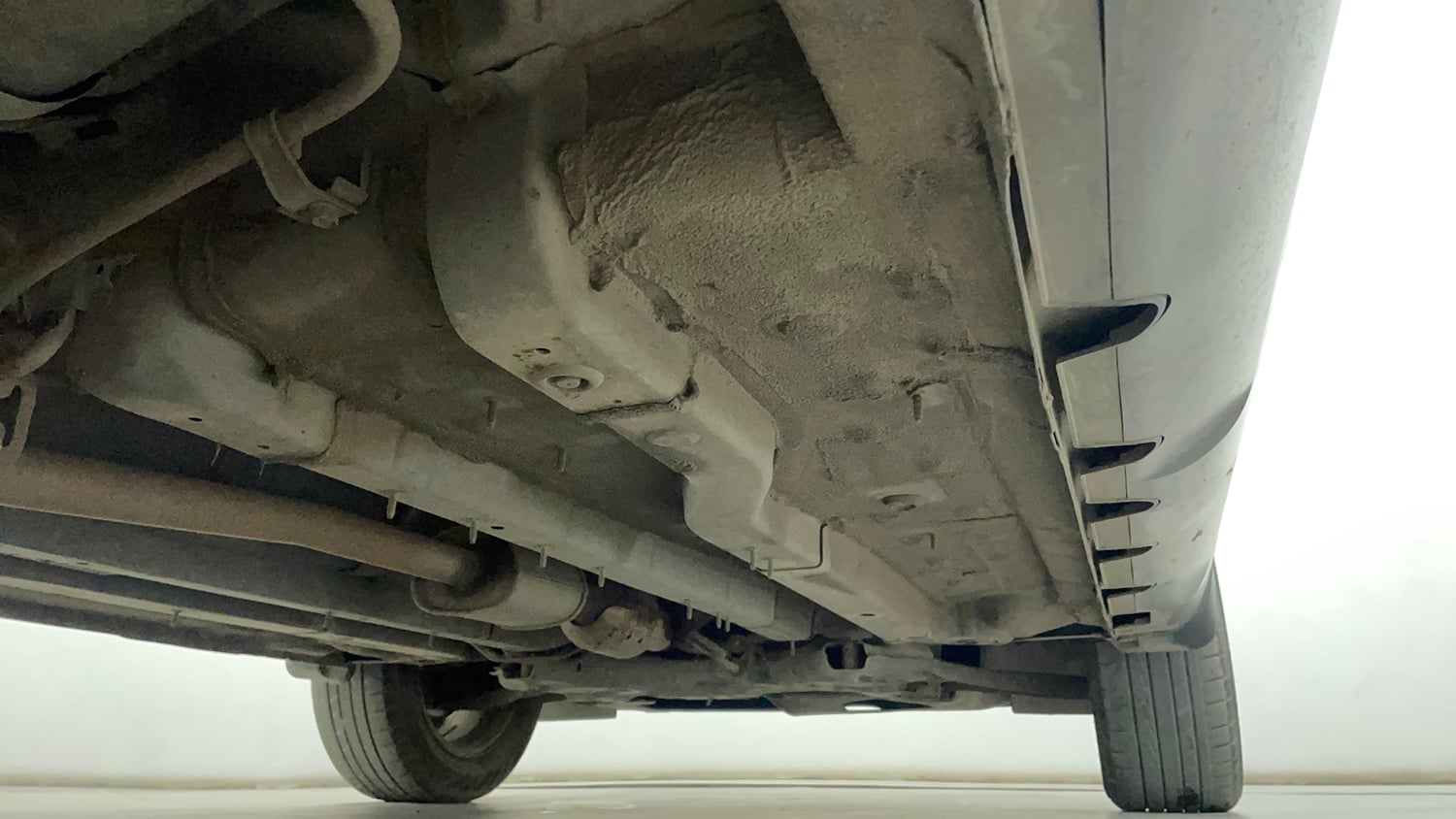 Used 2024 Hyundai Creta SX 1.5 Petrol Petrol Manual extra REAR RIGHT UNDERBODY VIEW