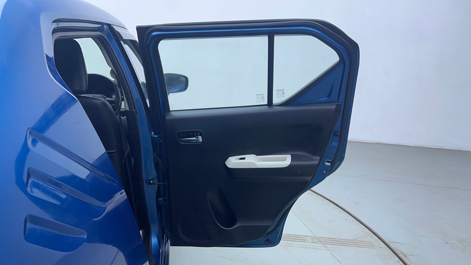 Used 2019 Maruti Suzuki Ignis Zeta 1.2 AMT Petrol Automatic interior RIGHT REAR DOOR OPEN VIEW