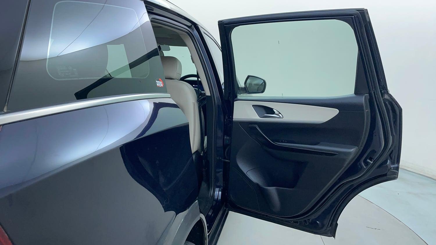 Used 2026 Mahindra XUV700 AX 7 Petrol AT Luxury Pack 7 STR Petrol Automatic interior RIGHT REAR DOOR OPEN VIEW