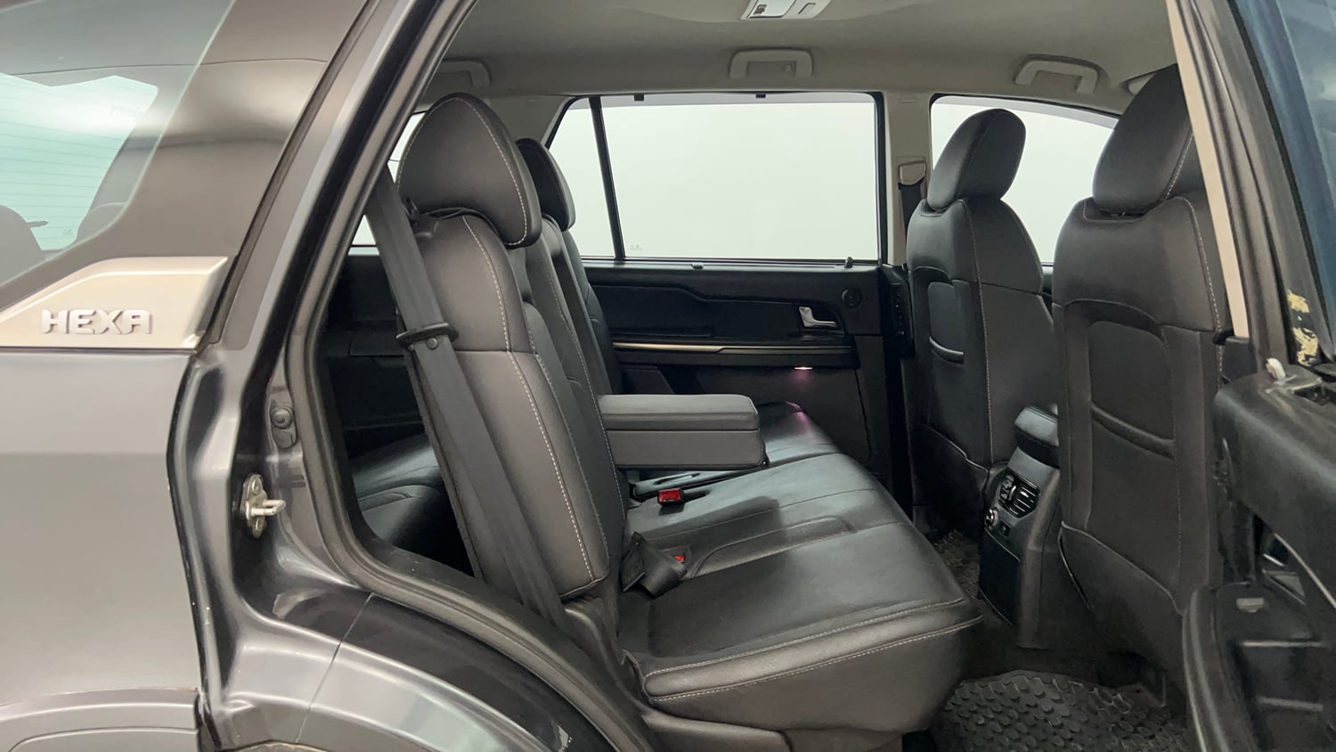 Used 2017 Tata Hexa XTA 4x2 7 STR Diesel Automatic interior RIGHT SIDE REAR DOOR CABIN VIEW