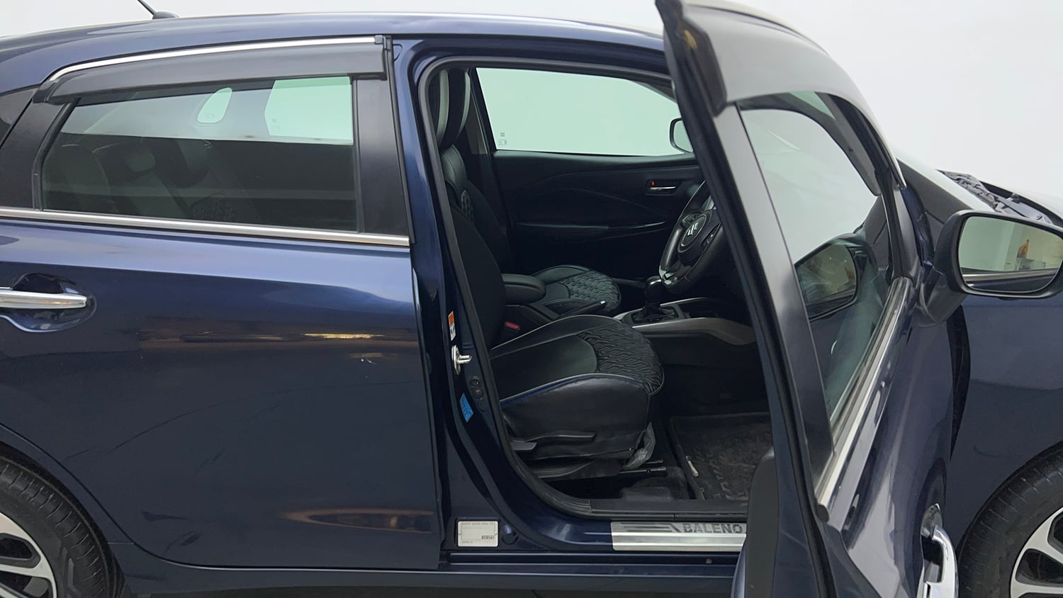 Used 2024 Maruti Suzuki Baleno Alpha AGS Petrol Automatic interior RIGHT SIDE FRONT DOOR CABIN VIEW