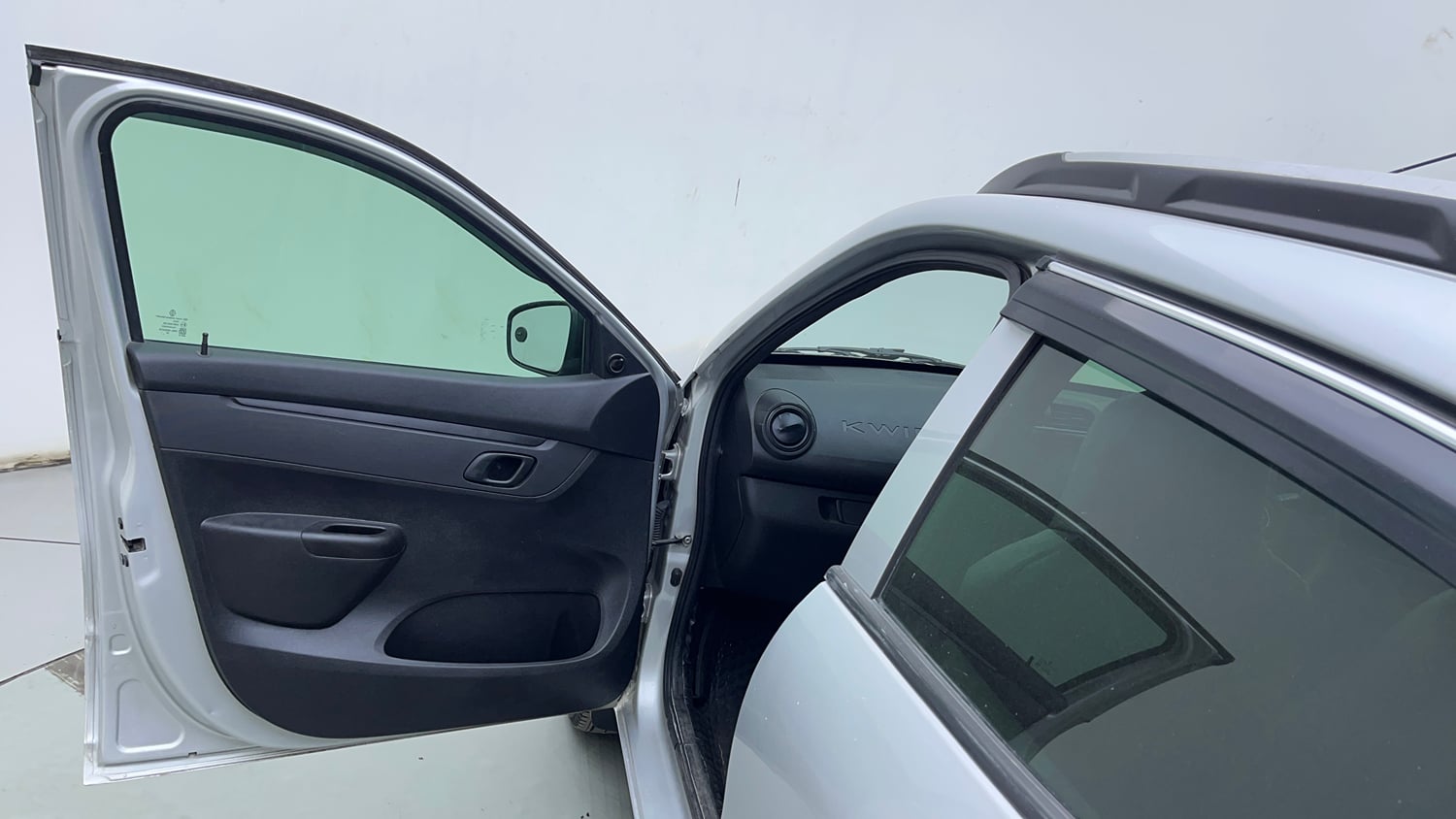 Used 2021 Renault Kwid RXL Petrol Manual interior LEFT FRONT DOOR OPEN VIEW