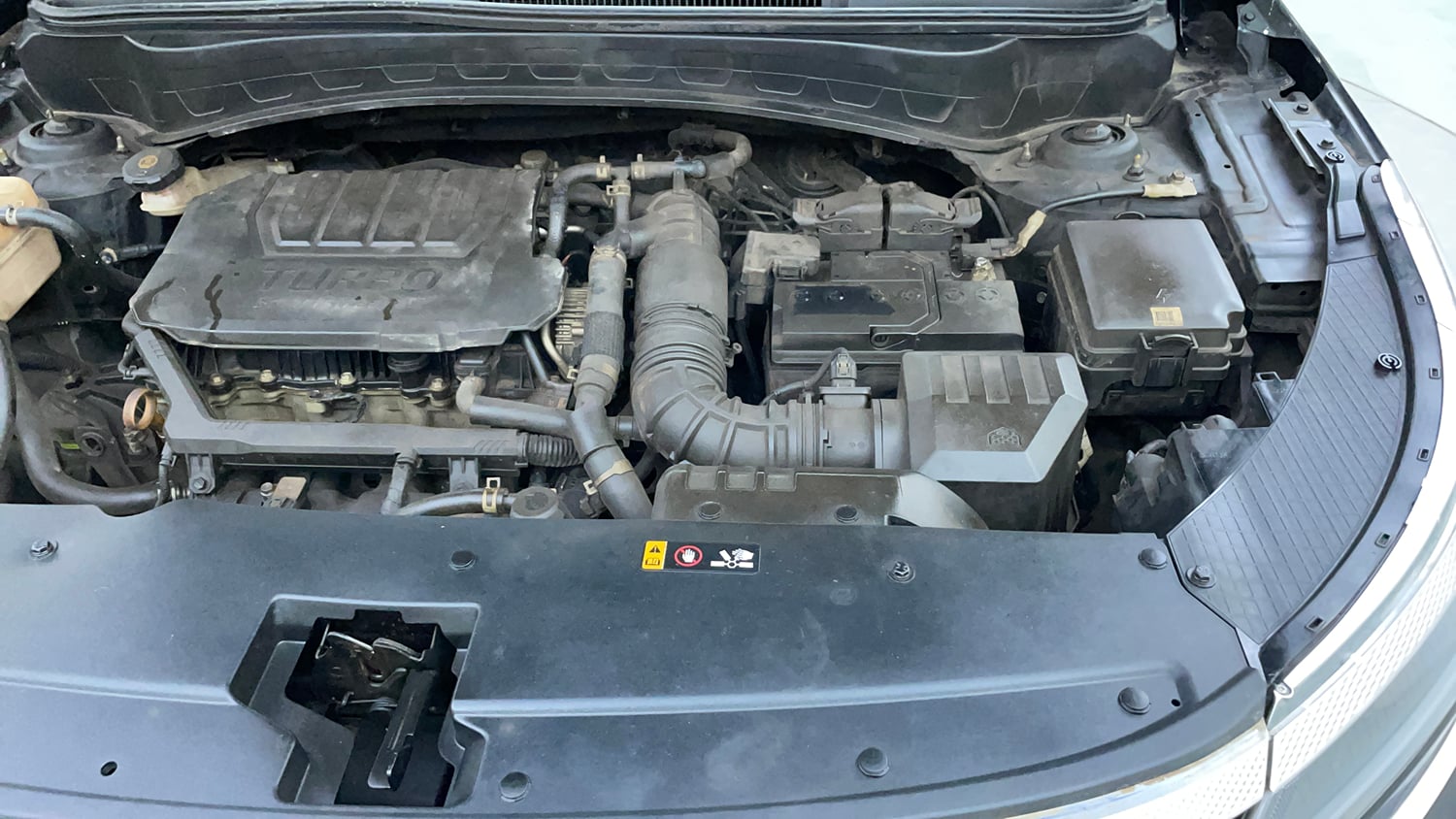 Used 2023 Kia Seltos GTX Plus 1.5 Turbo Petrol DCT Petrol Automatic engine ENGINE LEFT SIDE VIEW