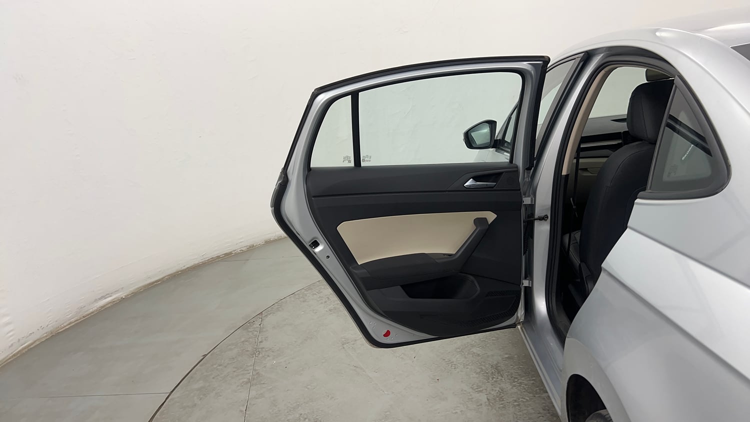Used 2022 Skoda Slavia Ambition 1.0L TSI AT Petrol Automatic interior LEFT REAR DOOR OPEN VIEW