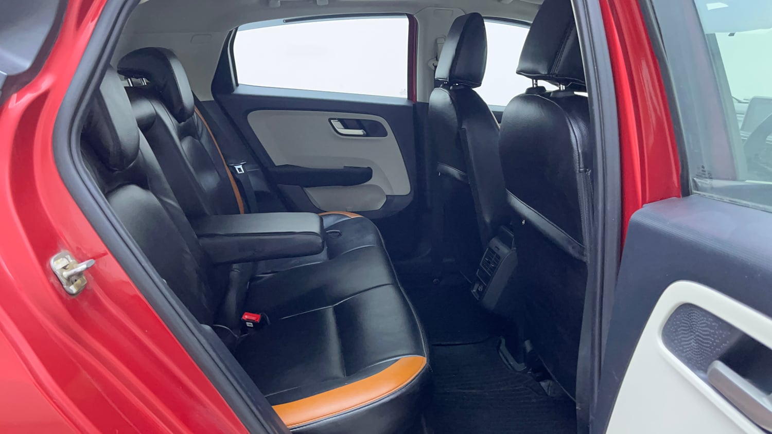 Used 2024 Tata Altroz XZ Plus i-Turbo (S) Petrol Manual interior RIGHT SIDE REAR DOOR CABIN VIEW