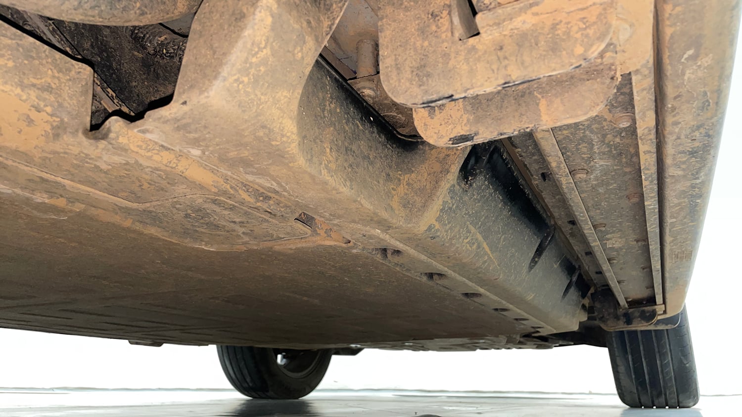 Used 2026 Tata Harrier EV Fearless + 75 Electric Automatic extra REAR RIGHT UNDERBODY VIEW