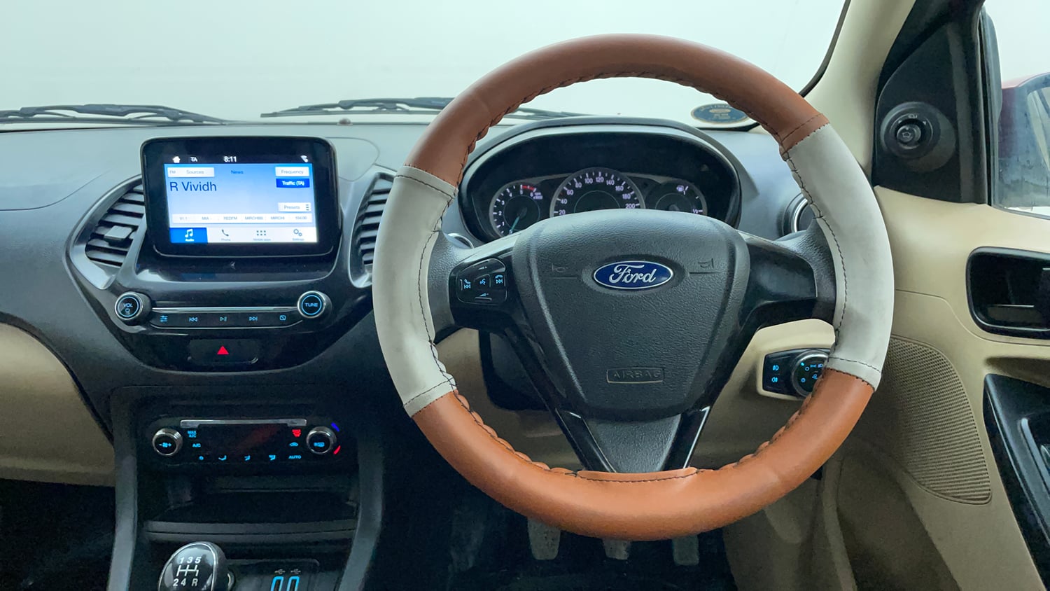 Used 2019 Ford Figo Aspire Titanium Plus 1.5 TDCi Diesel Manual interior STEERING VIEW
