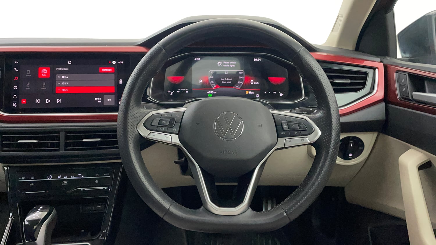 Used 2024 Volkswagen Virtus GT 1.5 TSI DSG Petrol Automatic interior STEERING VIEW