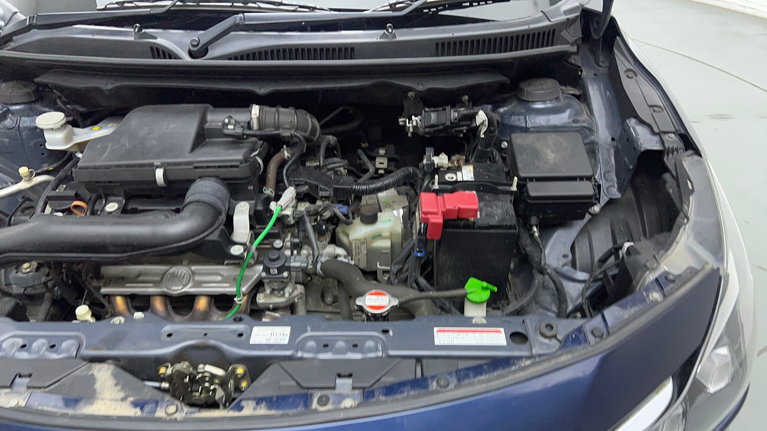 Used 2024 Maruti Suzuki Baleno Alpha AGS Petrol Automatic engine ENGINE LEFT SIDE VIEW