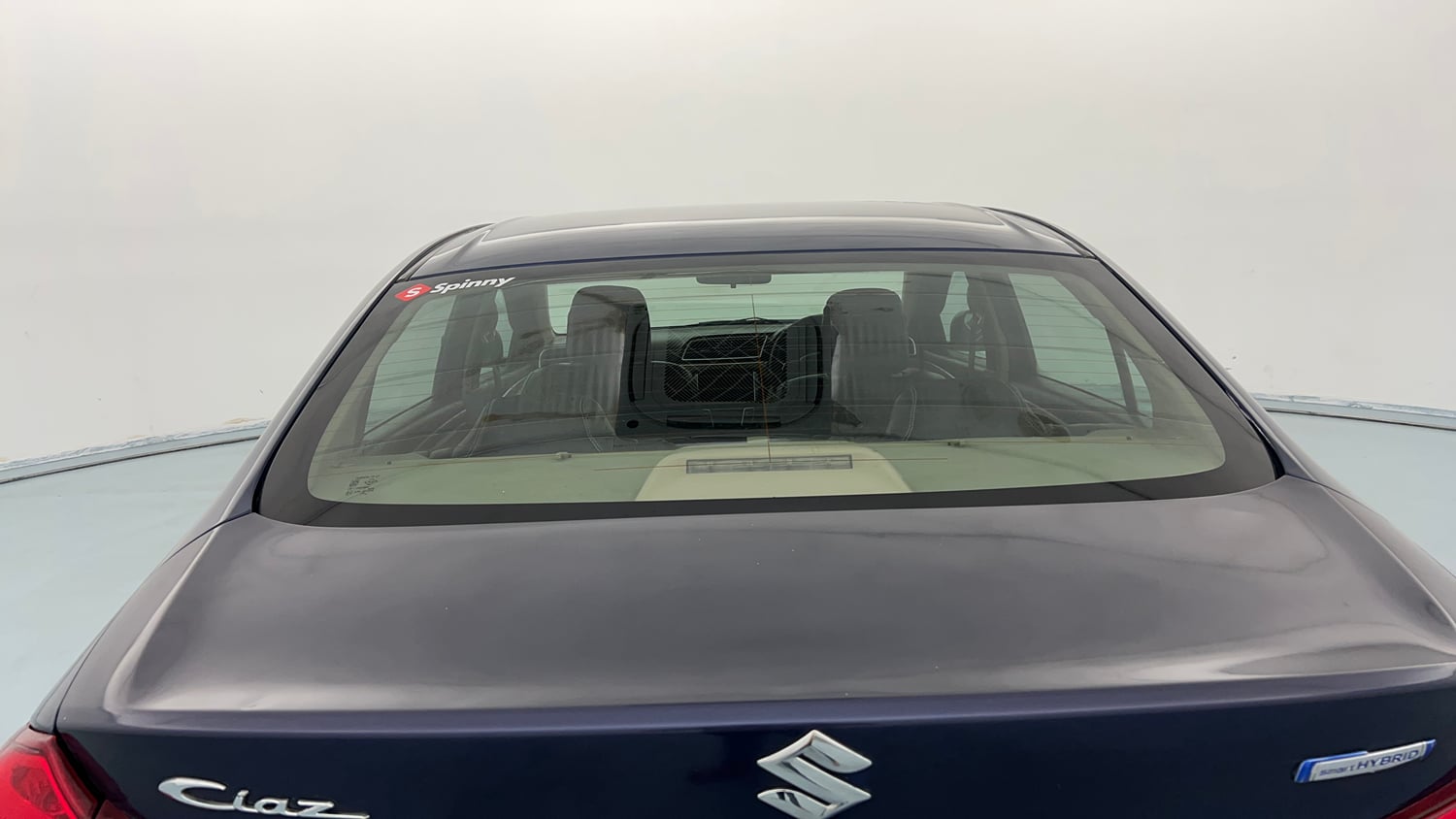 Used 2022 Maruti Suzuki Ciaz Zeta 1.5 Petrol Manual exterior BACK WINDSHIELD VIEW