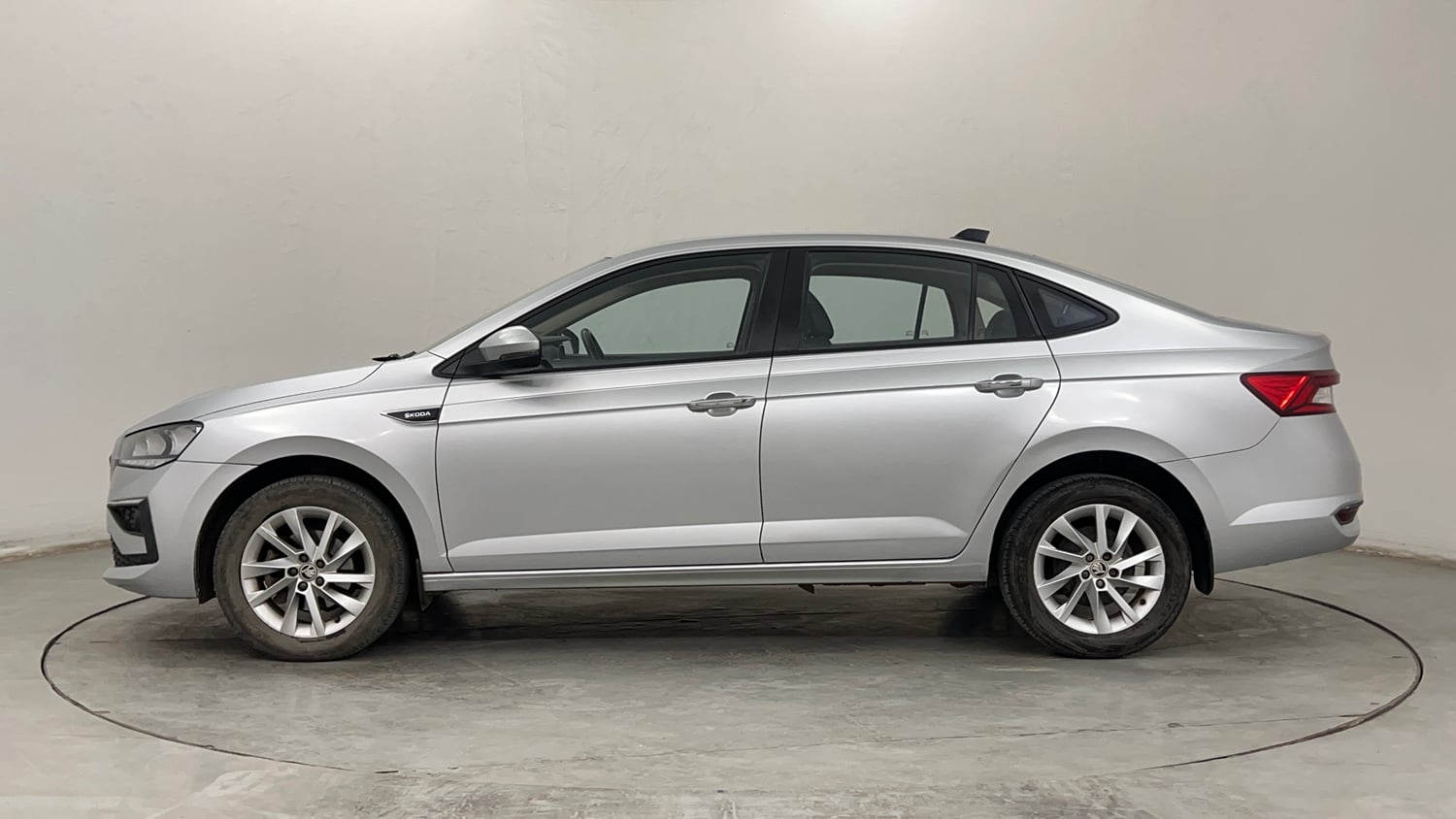 Used 2022 Skoda Slavia Ambition 1.0L TSI AT Petrol Automatic exterior LEFT SIDE VIEW