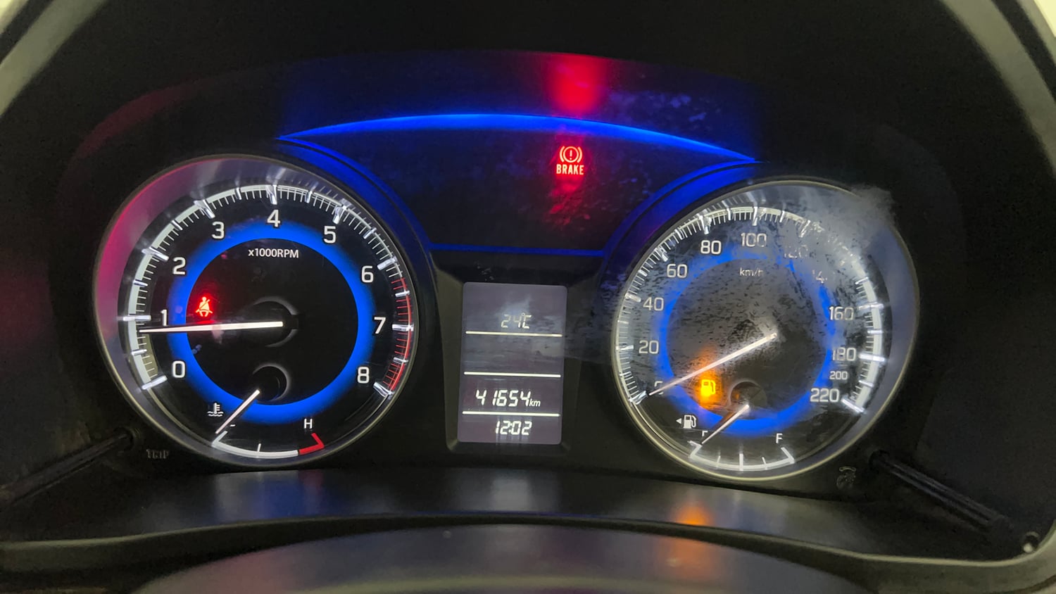 Used 2019 Maruti Suzuki Baleno Delta Petrol Manual interior CLUSTERMETER VIEW