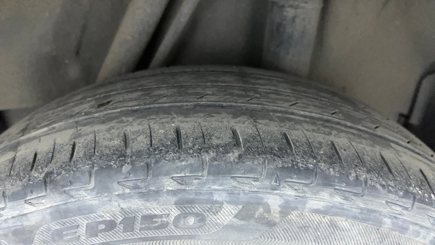 Used 2020 Honda City VX CVT Petrol Petrol Automatic tyres LEFT REAR TYRE TREAD VIEW
