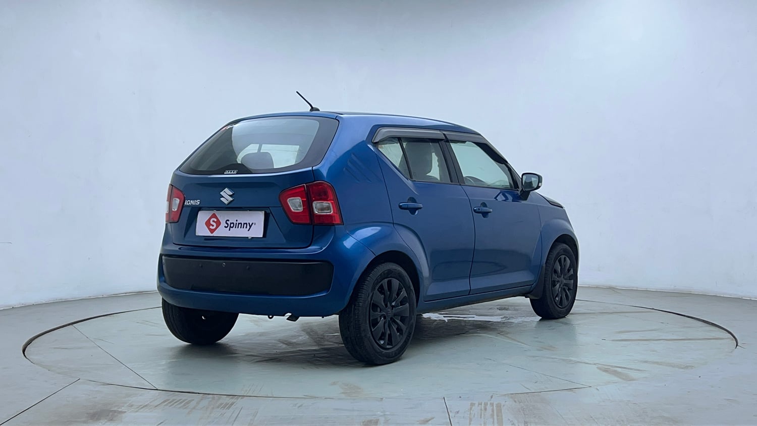 Used 2018 Maruti Suzuki Ignis Delta 1.2 MT Petrol Manual exterior RIGHT REAR CORNER VIEW