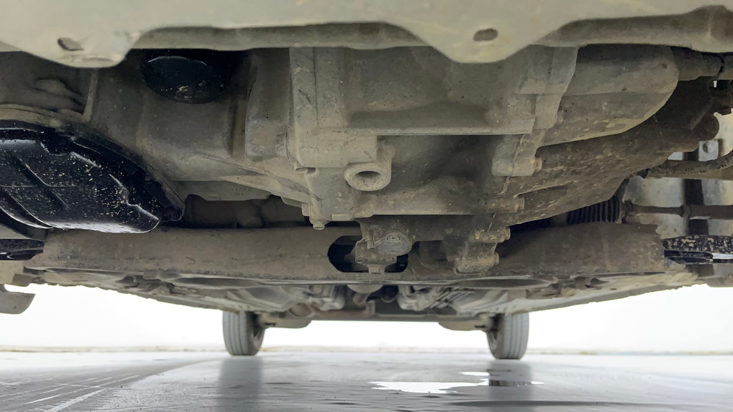 Used 2018 Datsun Go Plus T Petrol Manual extra FRONT LEFT UNDERBODY VIEW