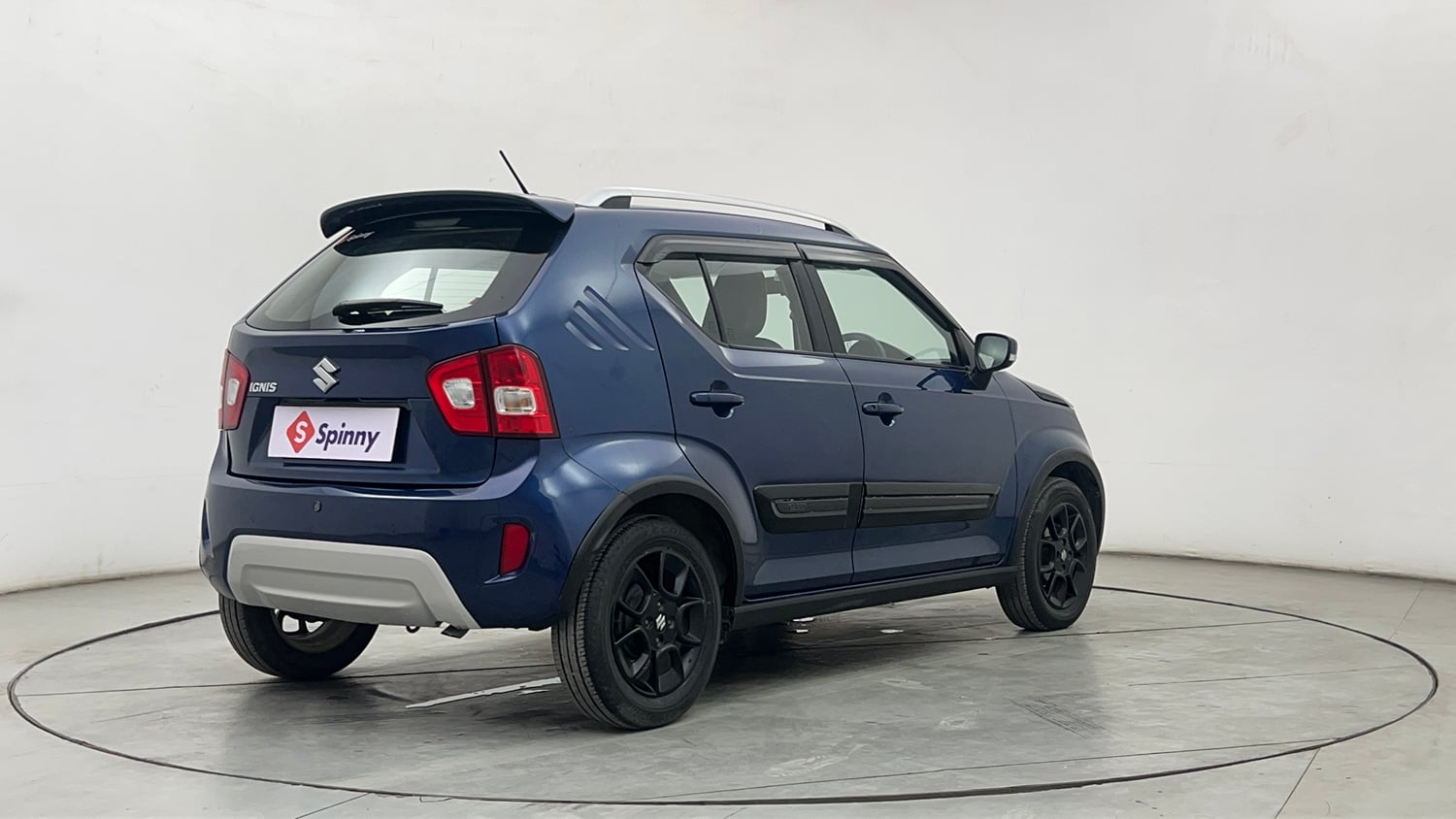 Used 2021 Maruti Suzuki Ignis Zeta 1.2 MT Petrol Manual exterior RIGHT REAR CORNER VIEW