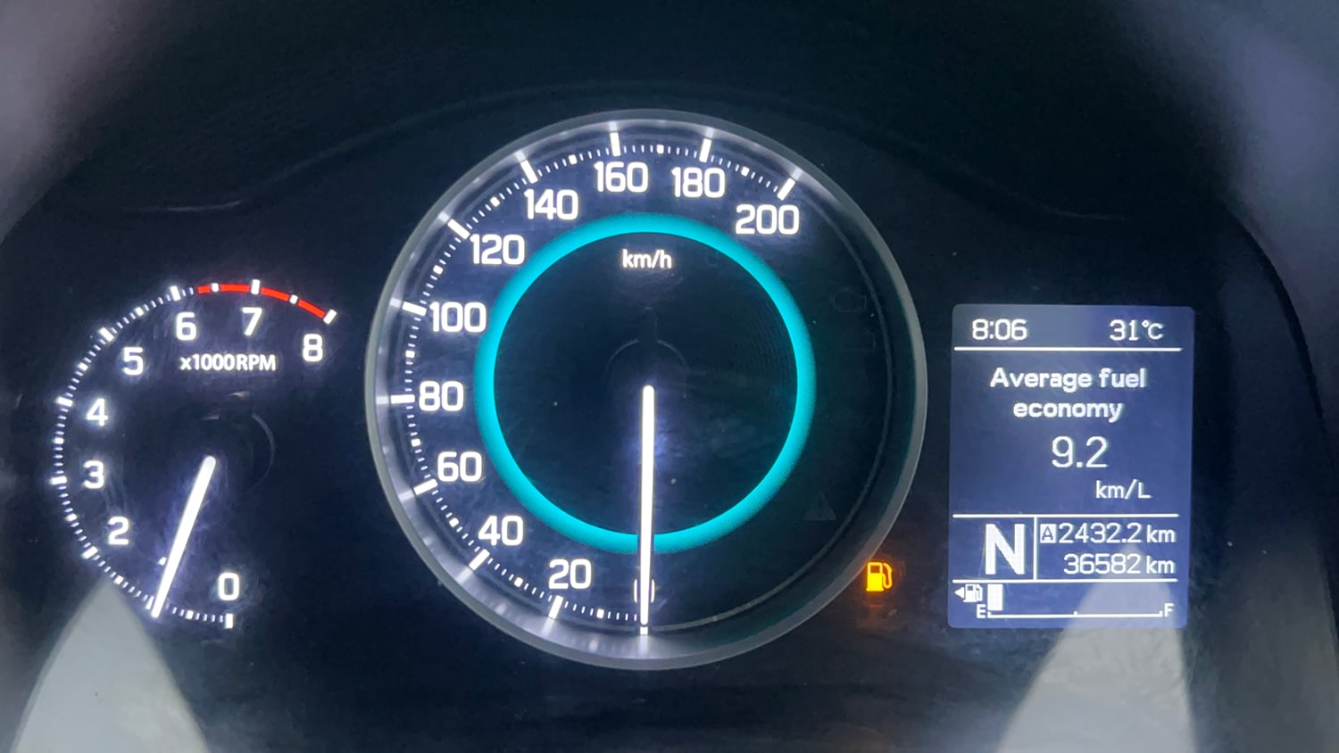 Used 2020 Maruti Suzuki Ignis Zeta 1.2 AMT Petrol Automatic interior CLUSTERMETER VIEW