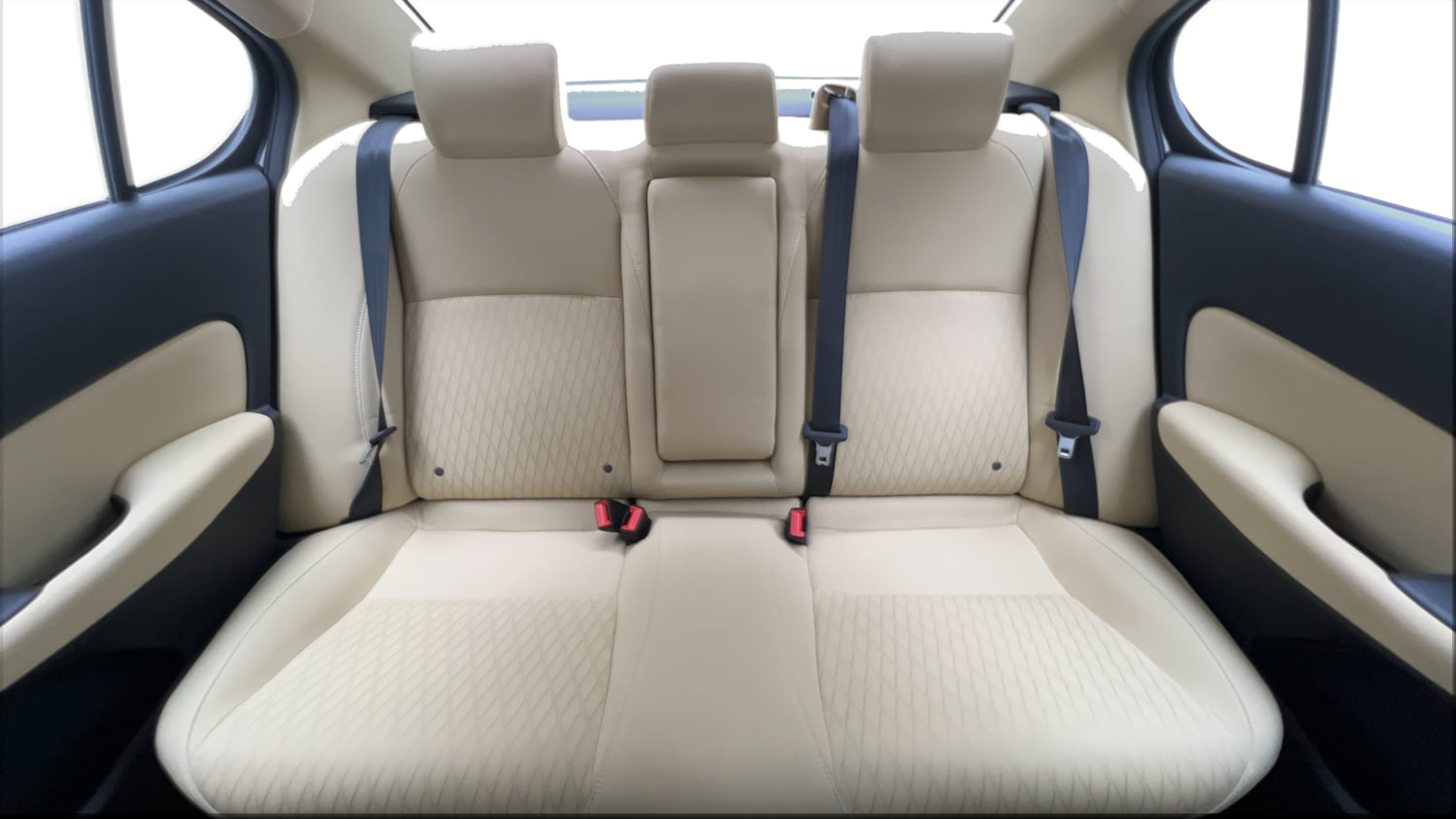 Used 2023 Honda City V Petrol CVT Petrol Automatic interior REAR SEAT CONDITION VIEW
