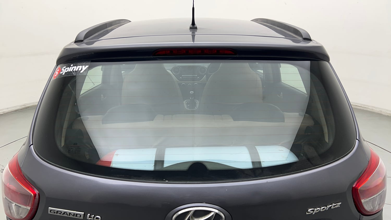 Used 2017 Hyundai Grand i10 Sportz (O) 1.2 kappa VTVT CNG (Outside Fitted) Cng Manual exterior BACK WINDSHIELD VIEW
