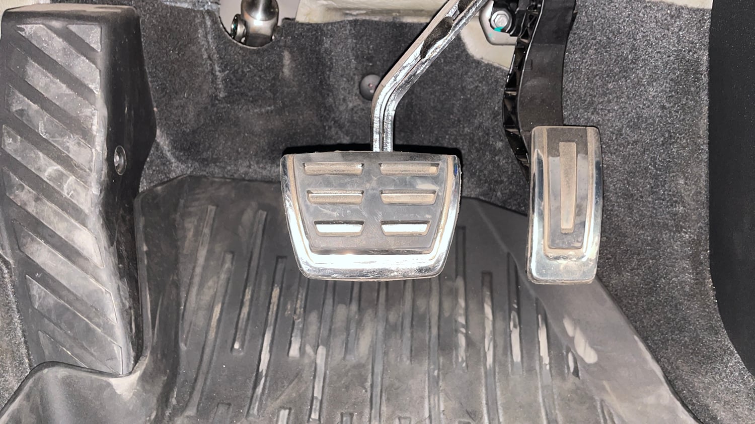 Used 2024 Volkswagen Virtus GT 1.5 TSI DSG Petrol Automatic interior PEDALS VIEW