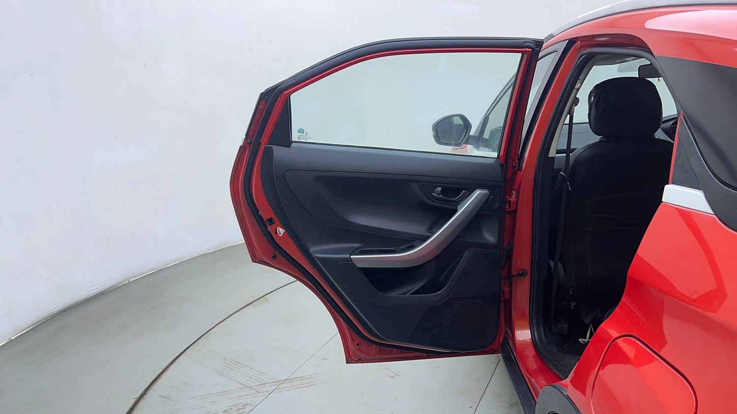 Used 2022 Tata Nexon XM Petrol Manual interior LEFT REAR DOOR OPEN VIEW