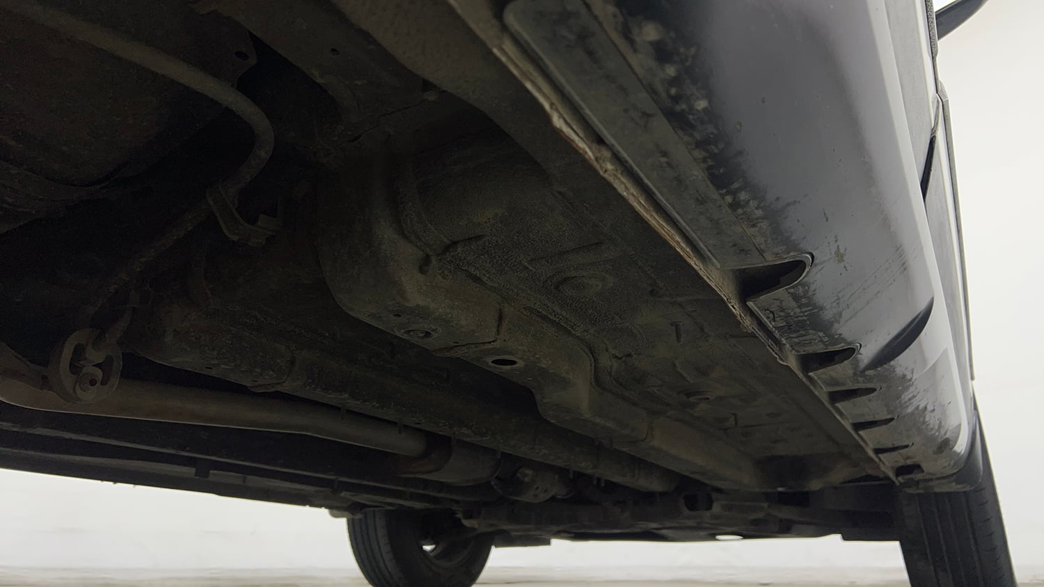 Used 2023 Hyundai Creta S Plus 1.5 Petrol Knight Petrol Manual extra REAR RIGHT UNDERBODY VIEW