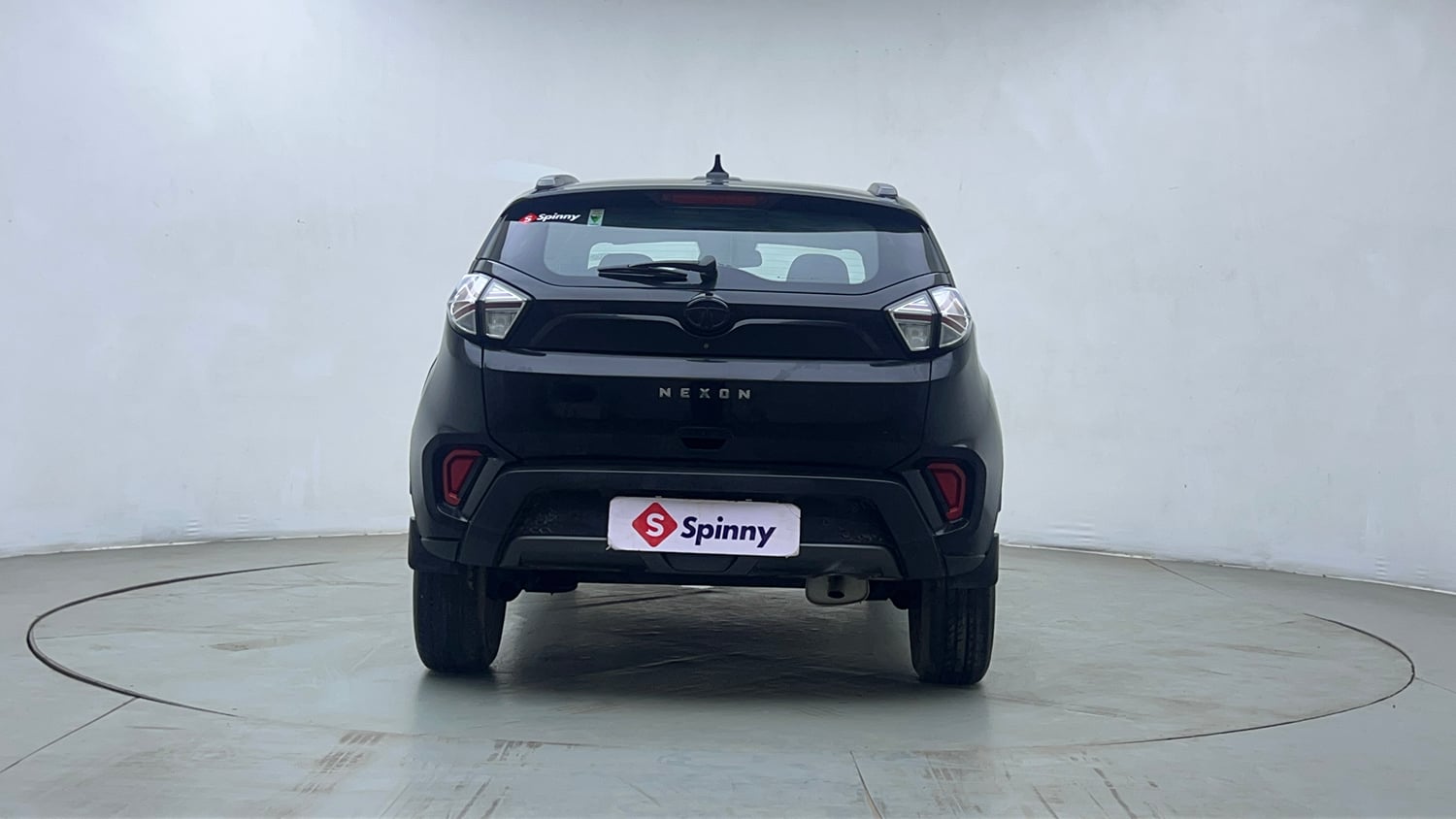 Used 2023 Tata Nexon XZA Plus LUXS Red Dark Edition Petrol Automatic exterior BACK VIEW