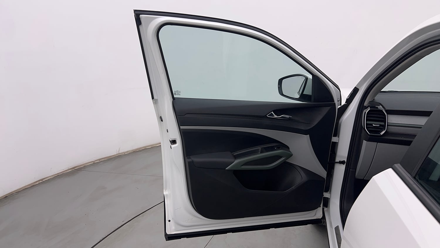 Used 2026 Skoda Kylaq Prestige+ 1.0 TSI MT Petrol Manual interior LEFT FRONT DOOR OPEN VIEW