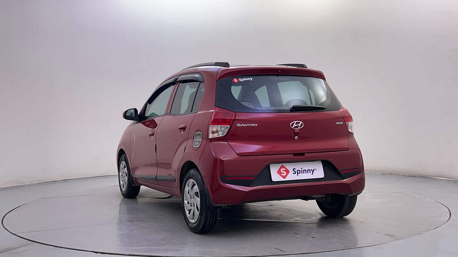 Used 2018 Hyundai Santro Asta Petrol Manual exterior LEFT REAR CORNER VIEW