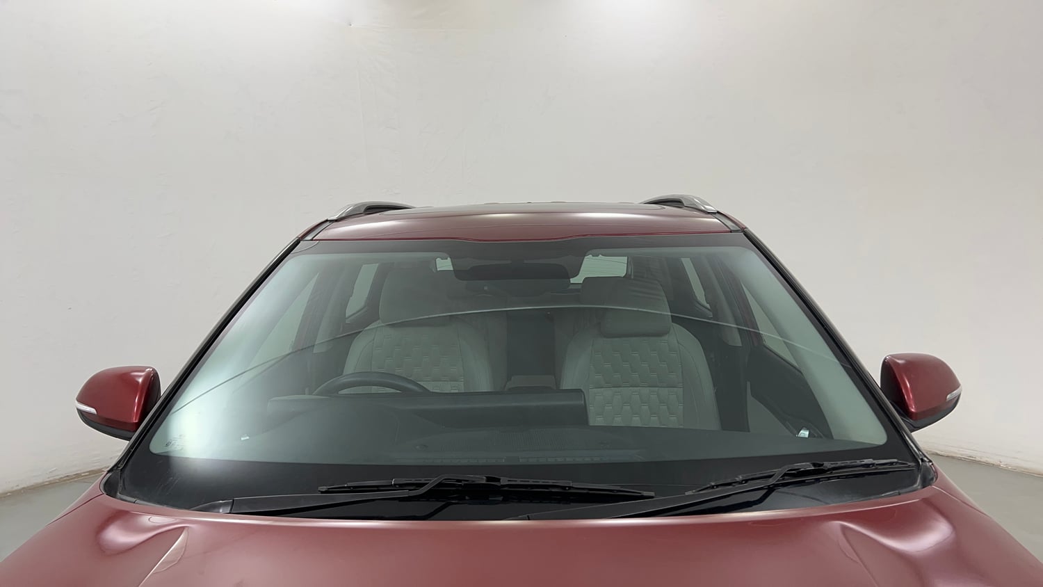 Used 2021 kia Seltos HTX IVT 1.5 Petrol Automatic exterior FRONT WINDSHIELD VIEW
