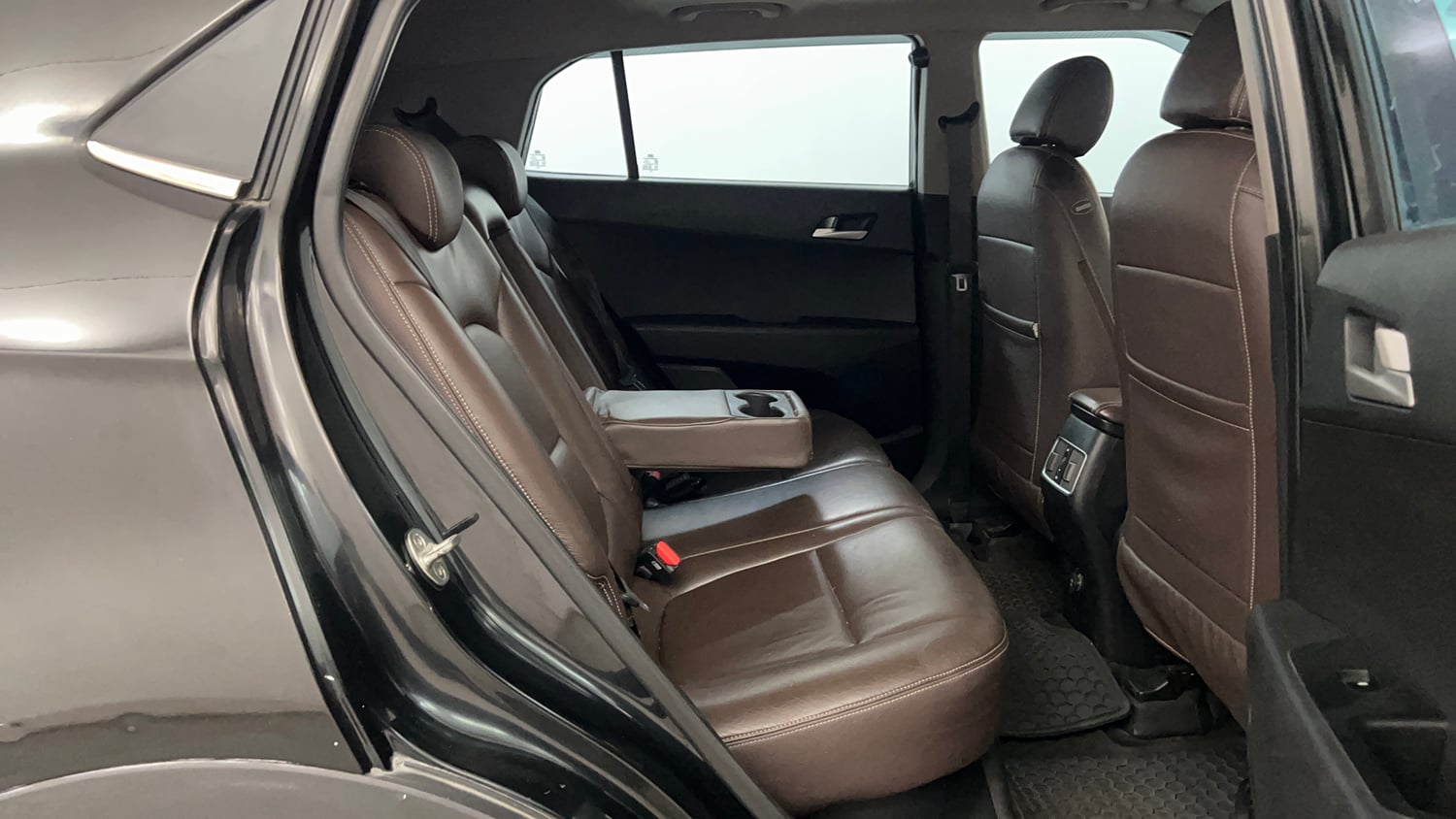 Used 2018 Hyundai Creta SX 1.6 AT CRDi Diesel Automatic interior RIGHT SIDE REAR DOOR CABIN VIEW