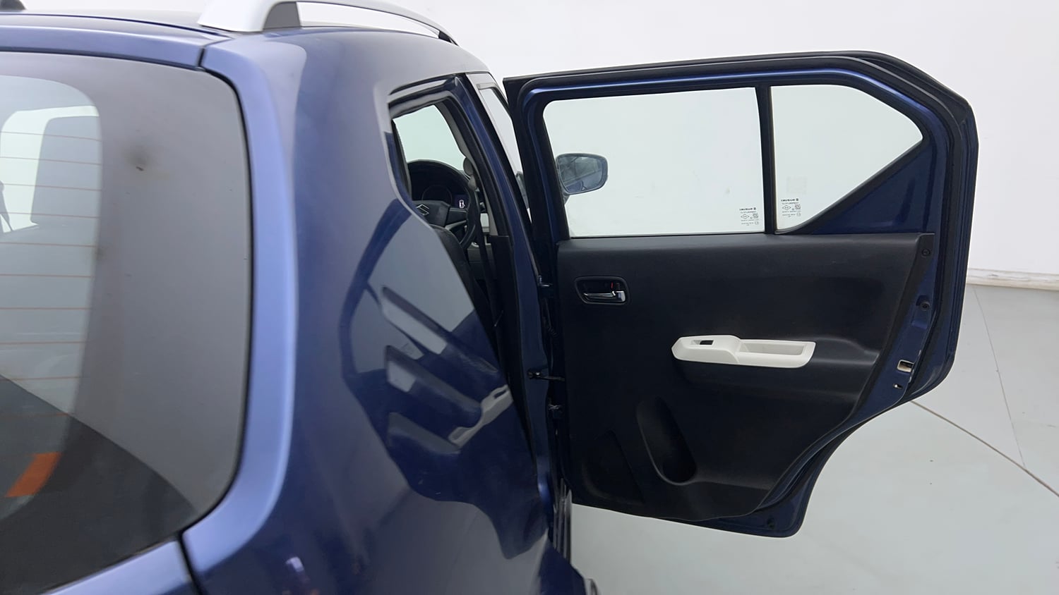 Used 2019 Maruti Suzuki Ignis Zeta 1.2 AMT Petrol Automatic interior RIGHT REAR DOOR OPEN VIEW