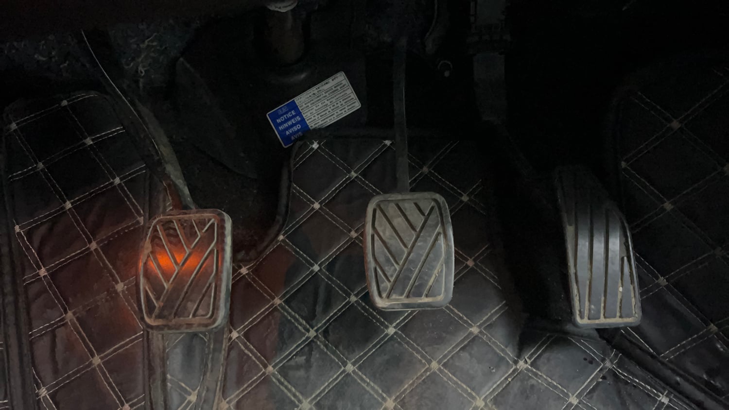 Used 2021 Maruti Suzuki Baleno Zeta Petrol Manual interior PEDALS VIEW