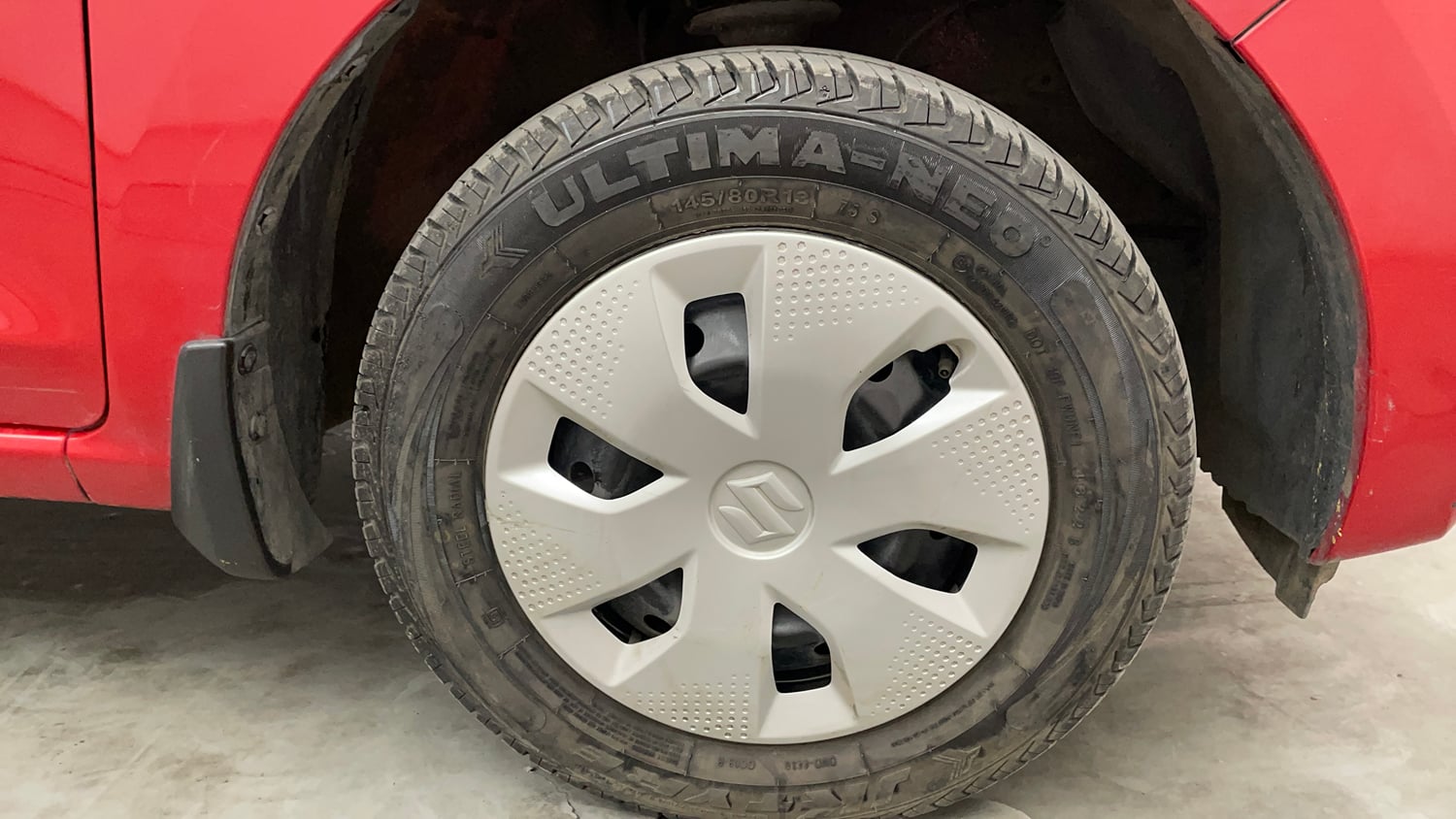 Used 2023 Maruti Suzuki Alto K10 VXi Plus Petrol Manual tyres RIGHT FRONT TYRE RIM VIEW