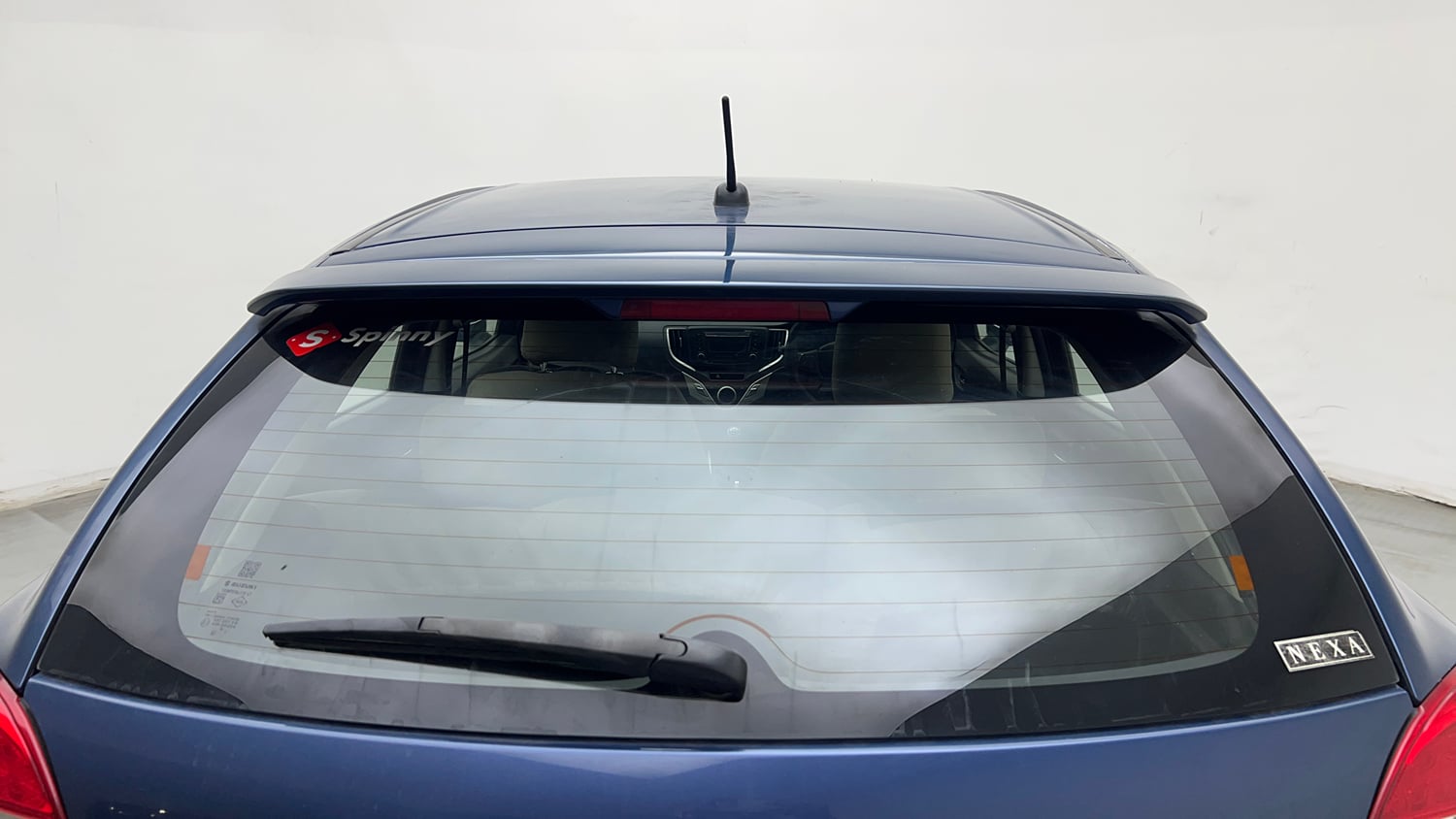 Used 2018 Maruti Suzuki Baleno Delta 1.2 Petrol Manual exterior BACK WINDSHIELD VIEW