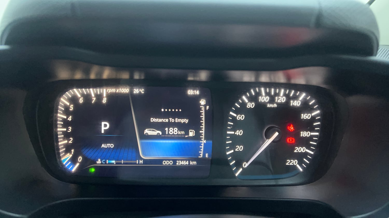 Used 2023 Tata Altroz XZA Plus (S) Petrol Automatic interior CLUSTERMETER VIEW
