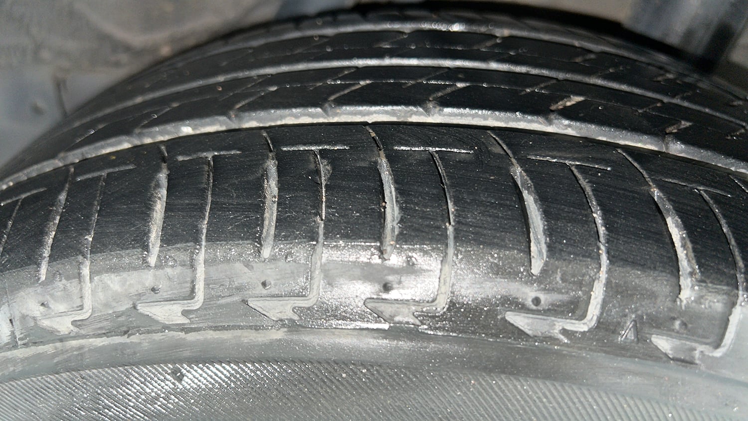 Used 2018 Honda City VX Petrol Petrol Manual tyres LEFT REAR TYRE TREAD VIEW