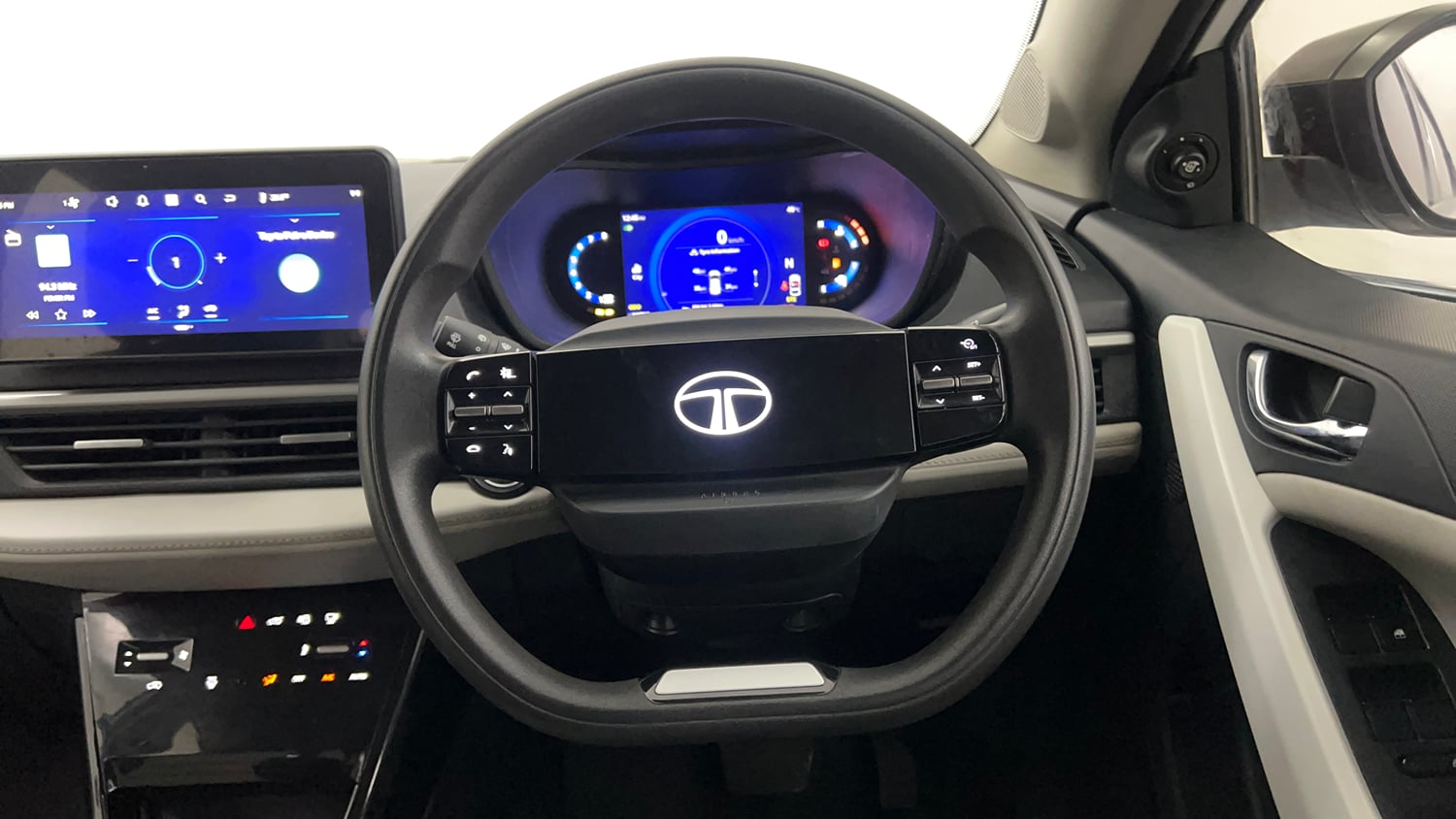 Used 2024 Tata Nexon Creative Plus S 1.2 Revotron Petrol 6AMT Petrol Automatic interior STEERING VIEW