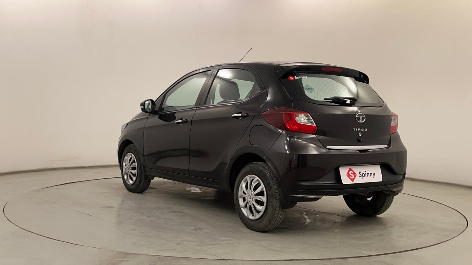 Used 2023 Tata Tiago XZ Plus CNG Cng Manual exterior LEFT REAR CORNER VIEW