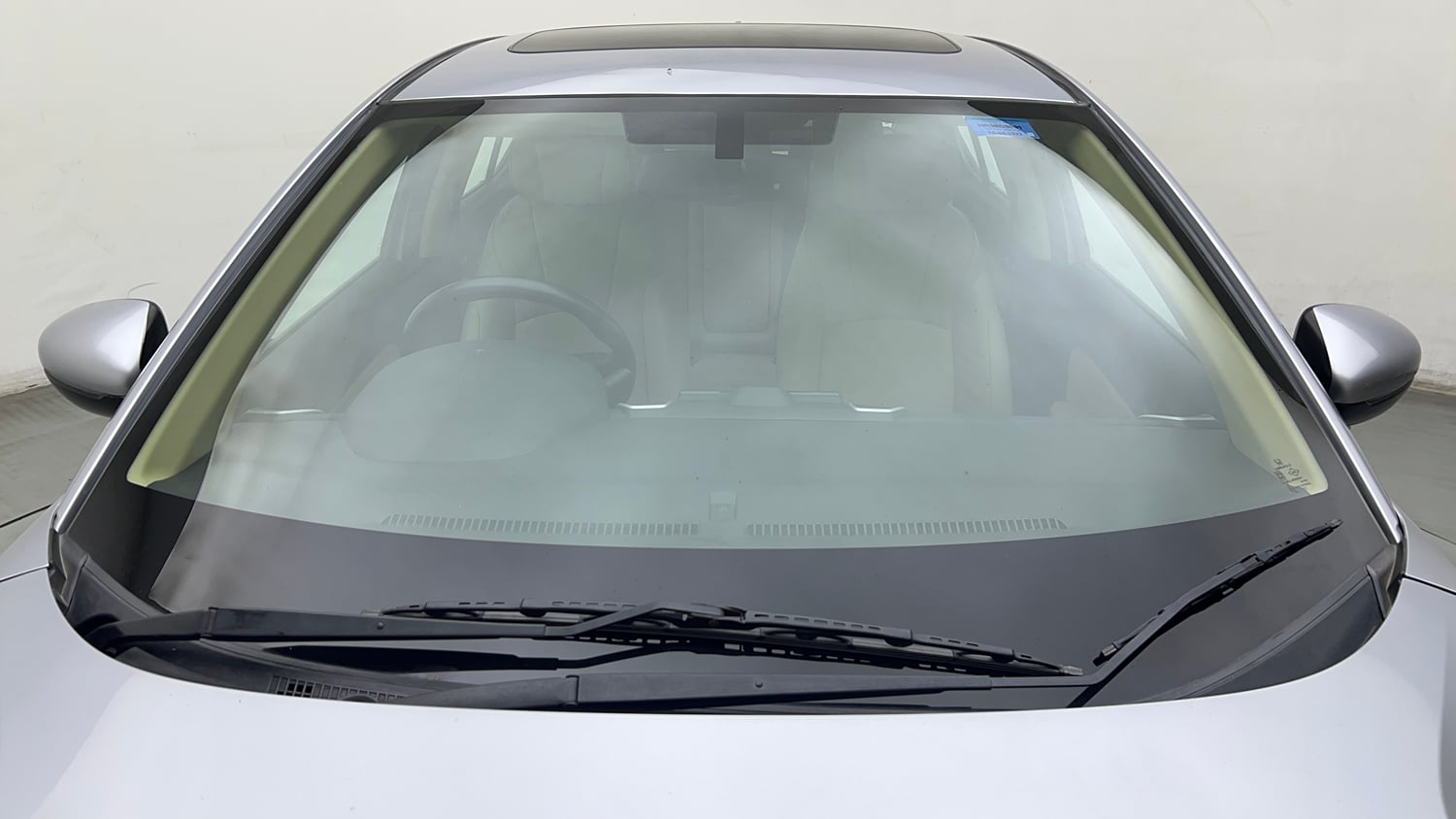 Used 2022 Honda City ZX Petrol Petrol Manual exterior FRONT WINDSHIELD VIEW