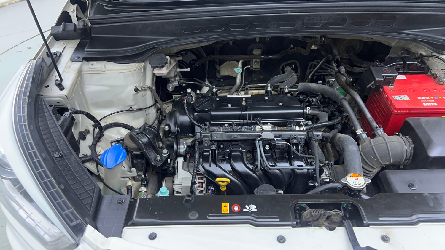 Used 2016 Hyundai Creta 1.6 SX Plus AT Petrol Petrol Automatic engine ENGINE RIGHT SIDE VIEW