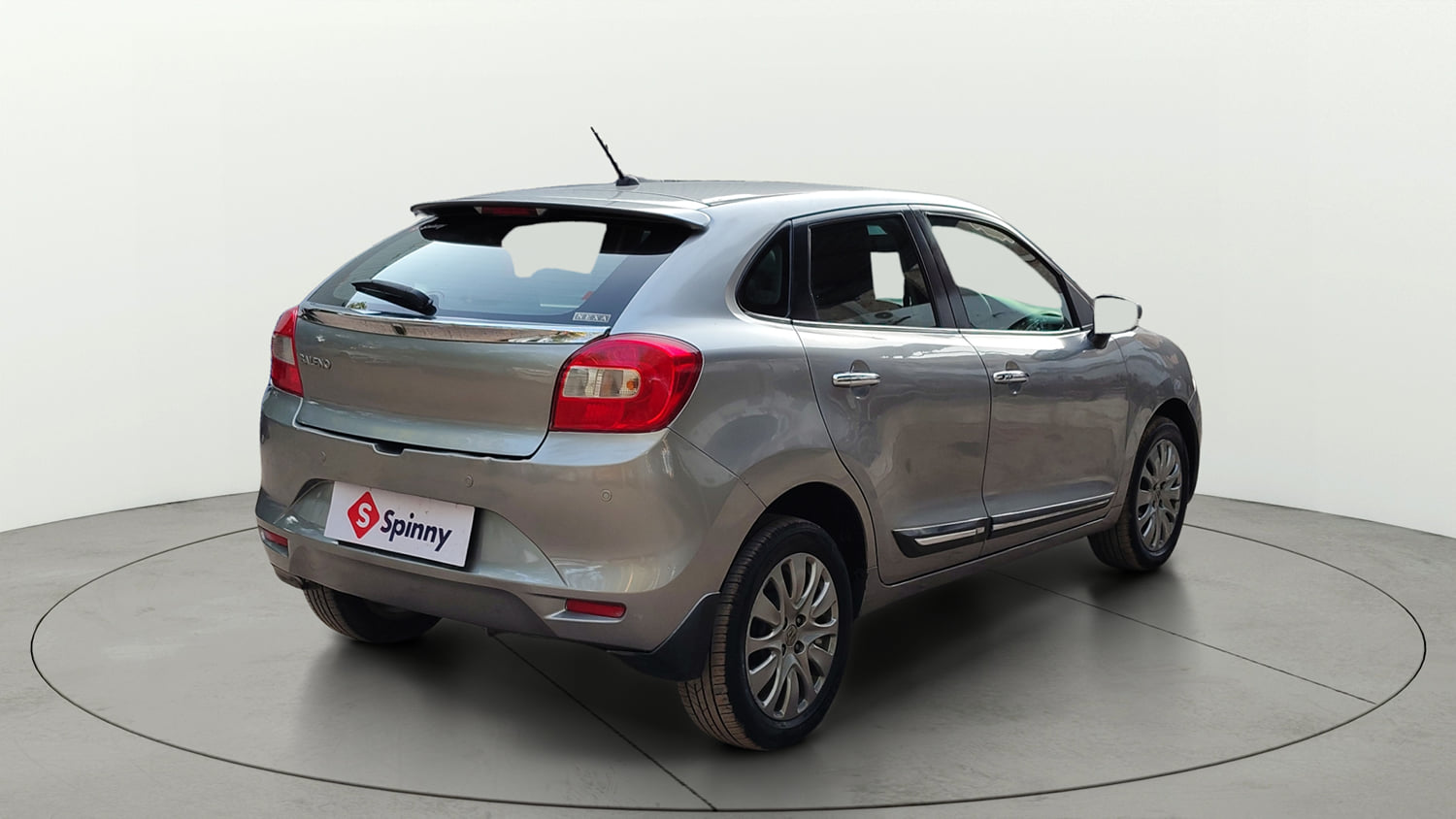 Used 2017 Maruti Suzuki Baleno Zeta 1.2 Petrol Manual exterior RIGHT REAR CORNER VIEW