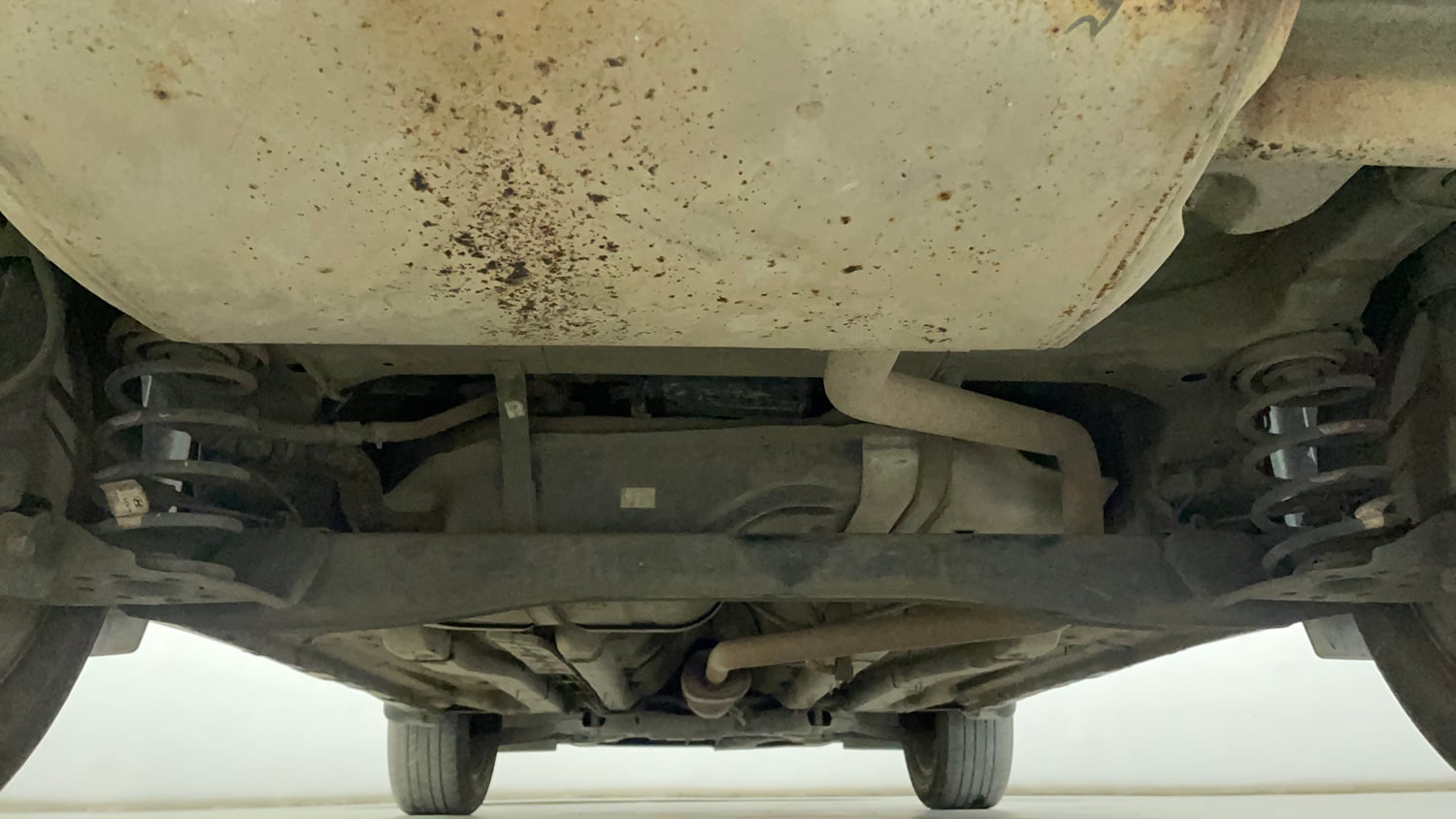 Used 2024 Hyundai Creta SX 1.5 Petrol Petrol Manual extra REAR UNDERBODY VIEW (TAKEN FROM REAR)