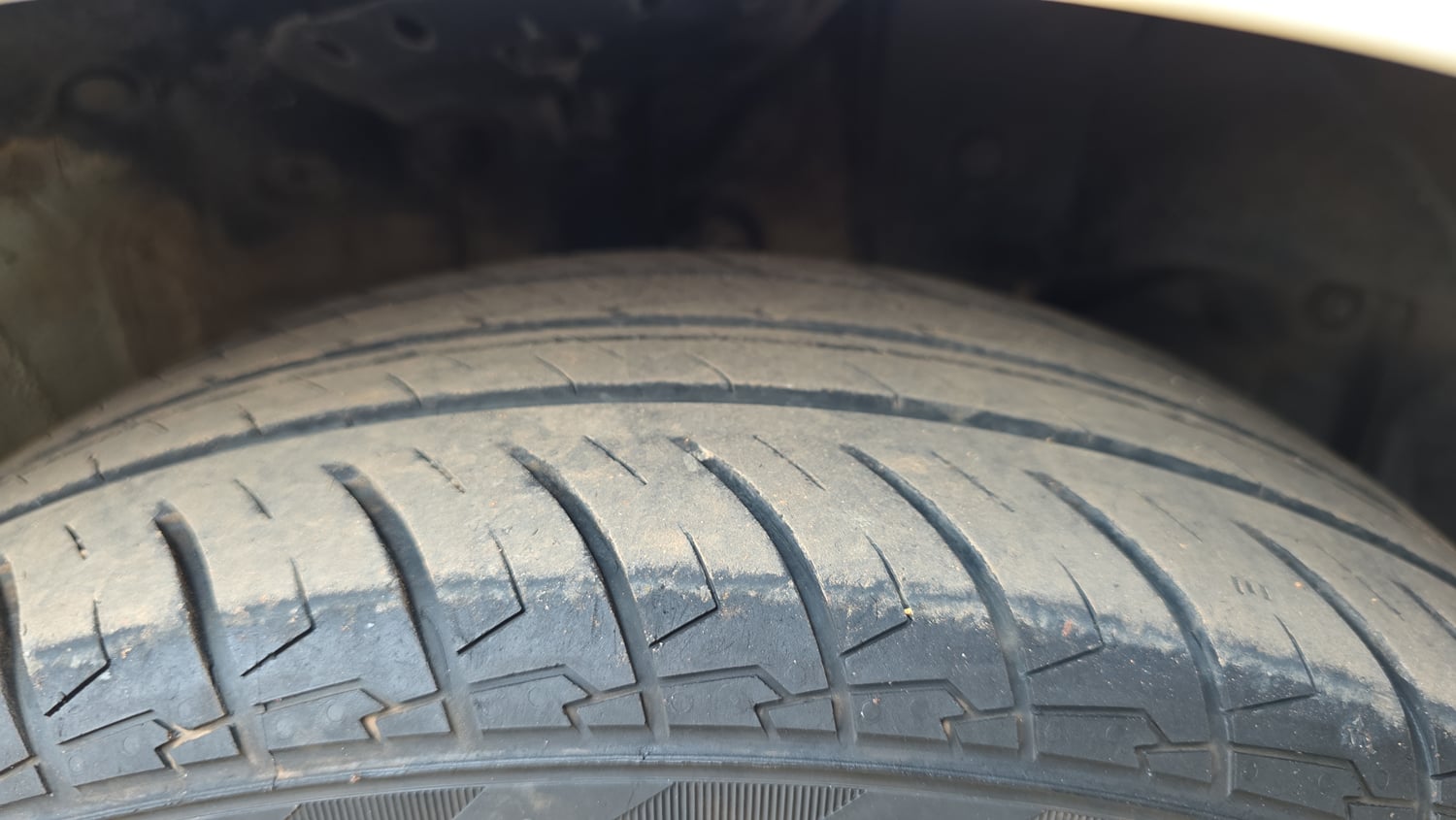Used 2020 Honda Amaze 1.5 VX MT Diesel Diesel Manual tyres RIGHT FRONT TYRE TREAD VIEW