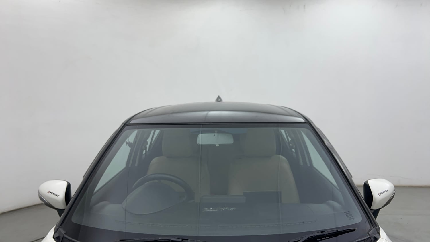Used 2017 Maruti Suzuki Ignis Zeta 1.2 AMT Petrol Automatic exterior FRONT WINDSHIELD VIEW