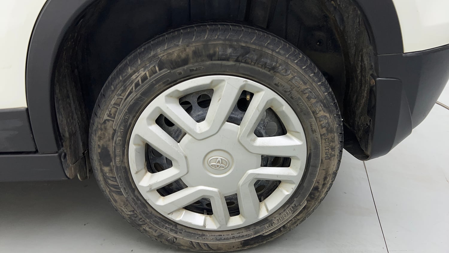 Used 2021 Toyota Urban Cruiser Mid Grade AT Petrol Automatic tyres LEFT REAR TYRE RIM VIEW