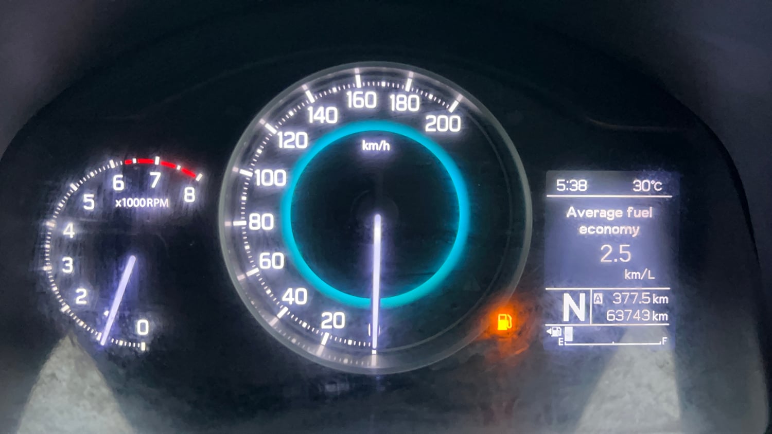 Used 2017 Maruti Suzuki Ignis Zeta 1.2 AMT Petrol Automatic interior CLUSTERMETER VIEW