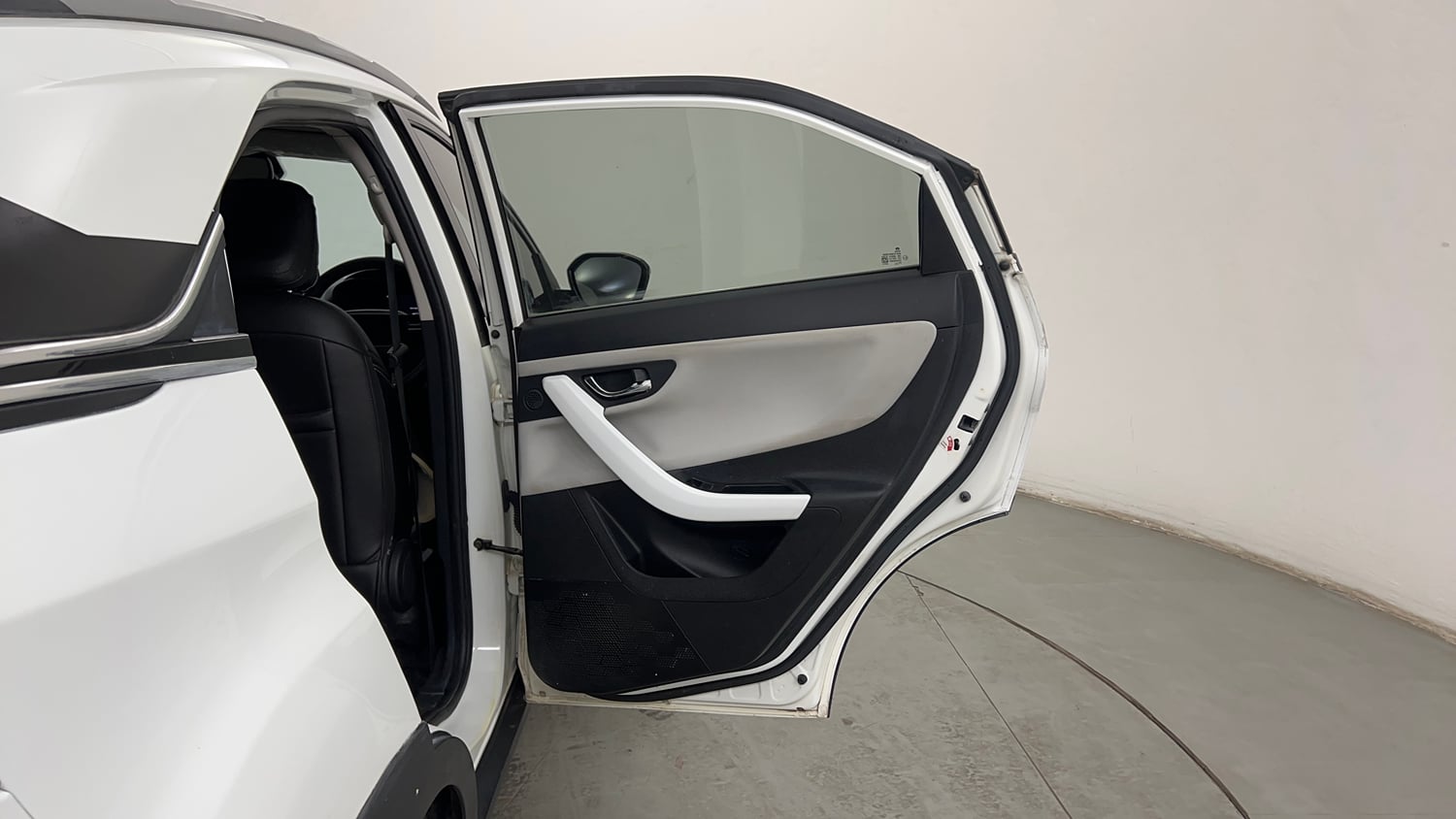 Used 2024 Tata Nexon Creative Plus S 1.2 Revotron Petrol 6AMT Petrol Automatic interior RIGHT REAR DOOR OPEN VIEW
