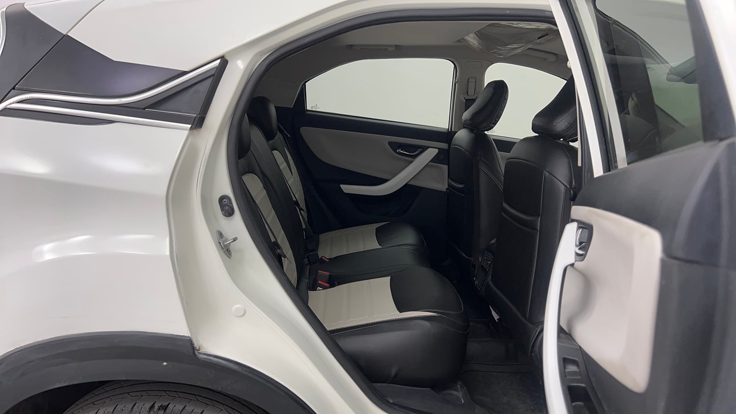 Used 2024 Tata Nexon Creative Plus S 1.2 Revotron Petrol 6AMT Petrol Automatic interior RIGHT SIDE REAR DOOR CABIN VIEW